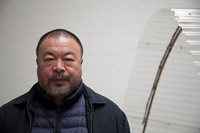 Ai Weiwei in his Beijing Studio