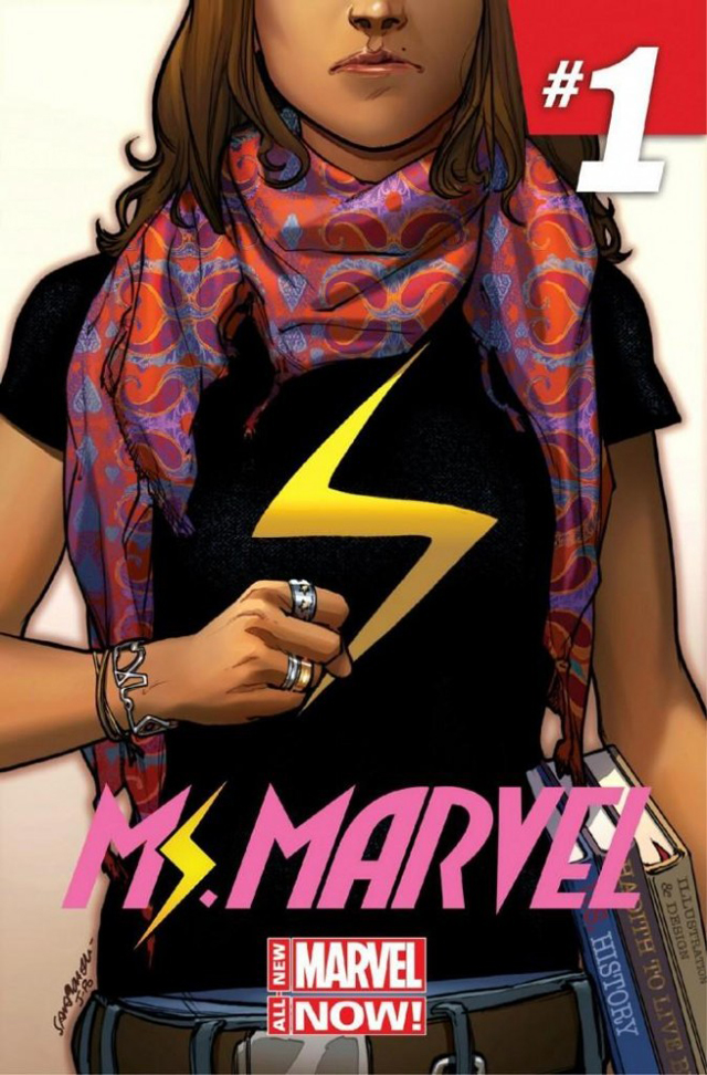 Sara Pichelli & Justin Ponsor, Ms. Marvel Issue #1 Cover Art, 2014; courtesy Marvel 