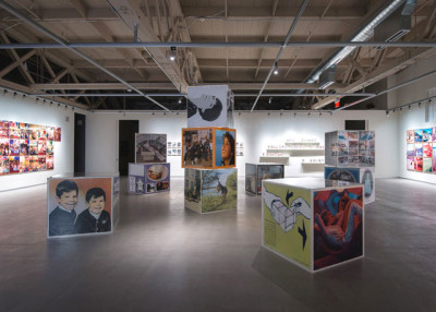 Erik Kessels, <i>in almost every picture</i>, installation view; Courtesy Pier 24 Photography