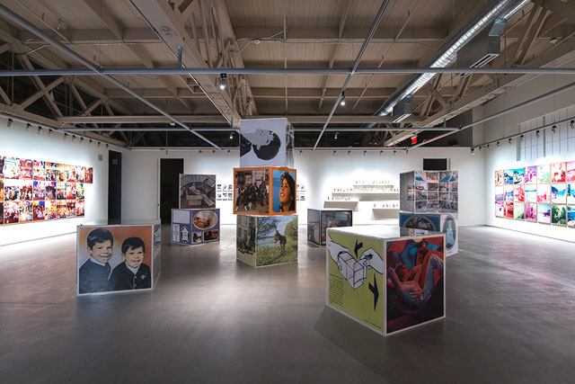 Erik Kessels, in almost every picture, installation shot, courtesy Pier 24 Photography