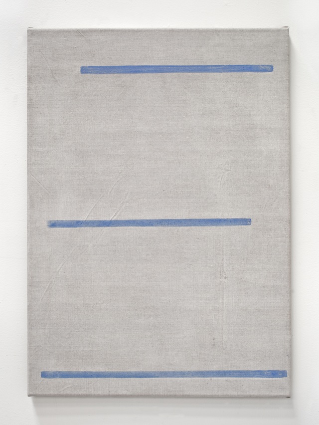 John Zurier, <i>Héraðsdalur 13 (Avalanche)</i>, 2014; distemper on linen; 27 1/2 x 19 5/8 in. Courtesy of the artist and Peter Blum Gallery, New York.