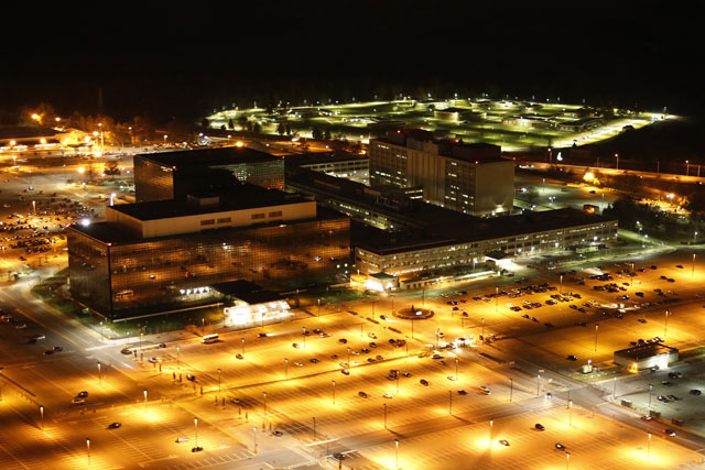 National Security Agency  (NSA): With a budget request of $10.8 billion, the NSA is the second-largest agency in the U.S. intelligence community. It is headquartered in Fort Meade, Maryland; Photo by Trevor Paglen