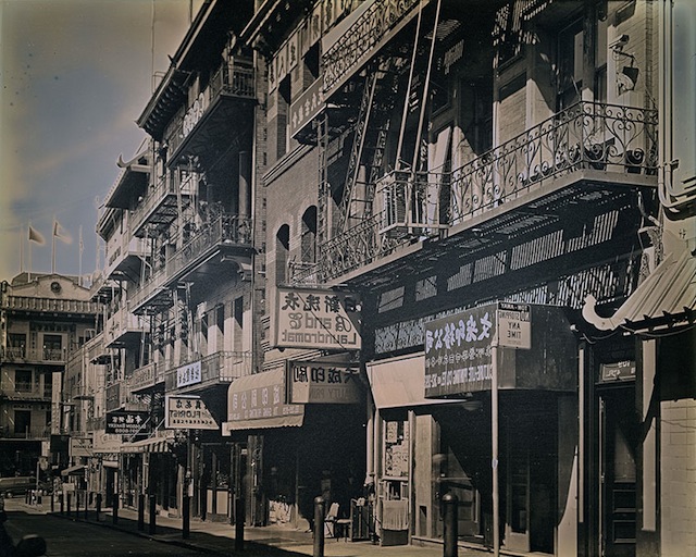Binh Danh. <i>B and C Laundromat Barbary Coast Trail, Chinatown</i>, 2014; daguerreotype. Courtesy of the Artist and Haines Gallery.