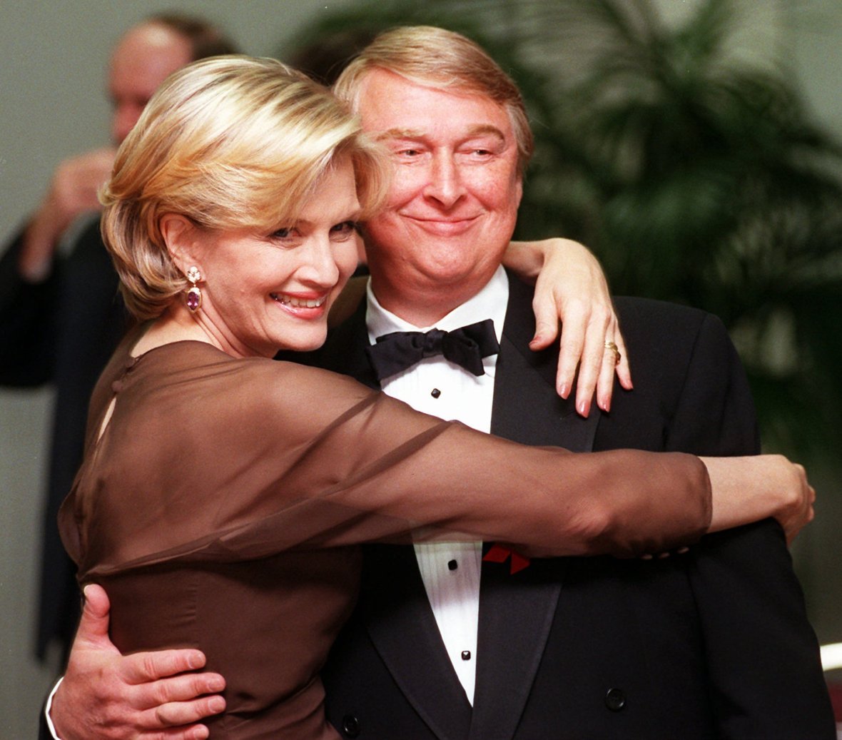 Nichols and television journalist Diane Sawyer, shown above in November 1997, were married for 26 years.