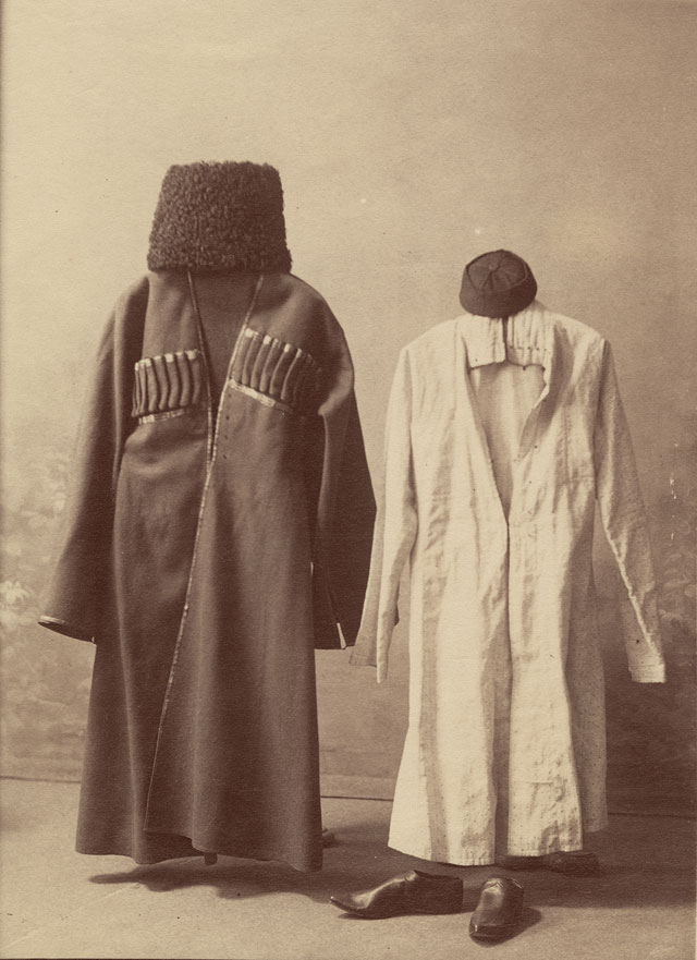 Dimitri Ivanovich Ermakov, Georgian costumes , 1880s; Courtesy The Archive of Modern Conflict and Pier 24 Photography, San Francisco  