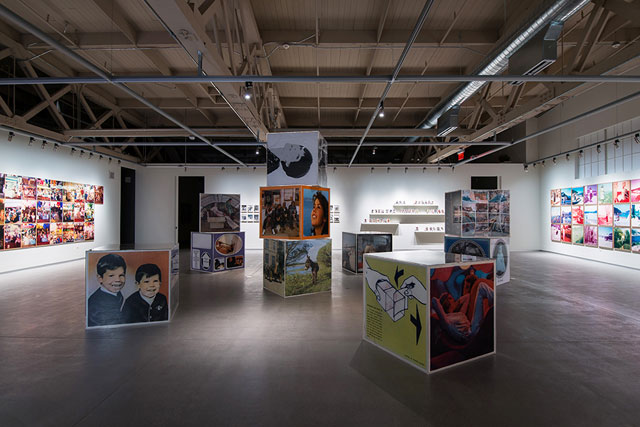 Erik Kessels, in almost every picture, installation view, 2014; Courtesy Pier 24 Photography, San Francisco