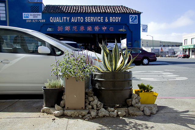 Kathy Sloane, from <b>Gardens, Garages and Garbage Cans</b>, 2014; Courtesy Random Parts, Oakland