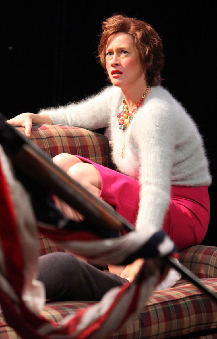 A recovering Beth (Jessi Campbell) is confronted by the true nature of things in Magic Theatre's A Lie of the Mind.