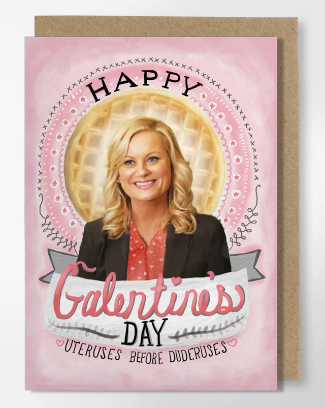 Heather Perry, Galentine's Day Card, 2015; courtesy DrunkGirlDesigns
