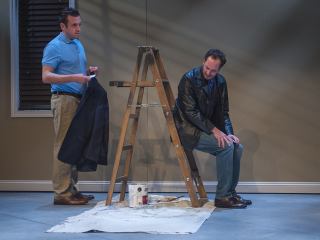 Nicholas Pelczar and  Joe Estlack (L-R) in Aurora Theatre Company’s Bay Area Premiere of The Lyons. (Photo: David Allen)
