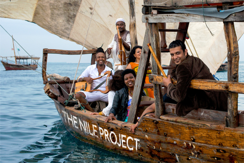 Musicians from the Nile Project (Photo by Peter Stanley/The Nile Project)