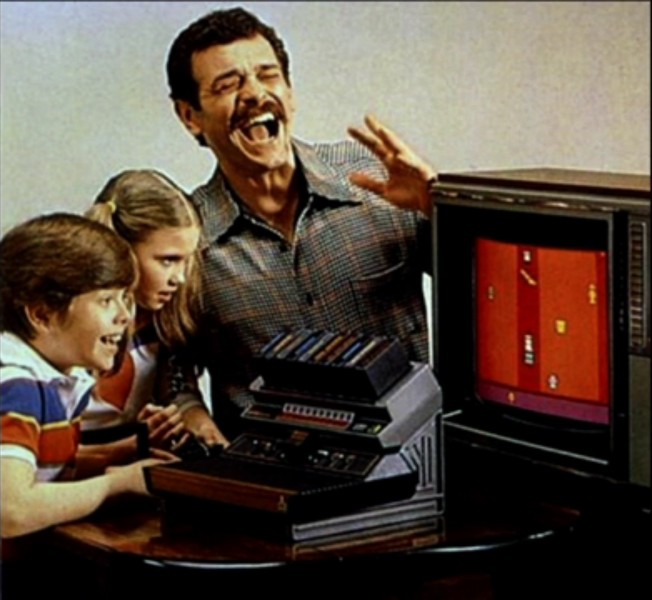 There sure were some great promotional images for Atari games back in the day.