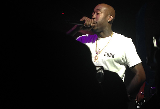 Freddie Gibbs performs at South by Southwest in Austin, 2015. (Photo: Brandon Roos)