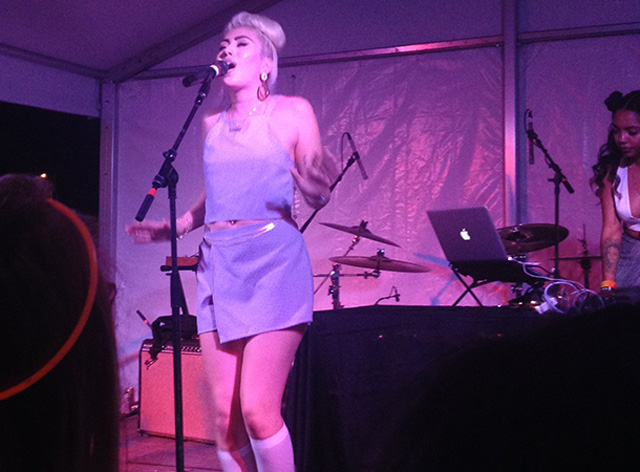 Kali Uchis performs at South by Southwest in Austin, 2015. (Photo: Brandon Roos)