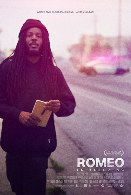 Official Romeo Is Bleeding festival poster. (Design by Matt Mason)