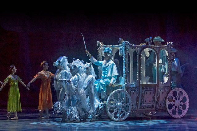 A scene from the upcoming production of Cinderella at Ballet San Jose. (Photo: Robert Shomler)