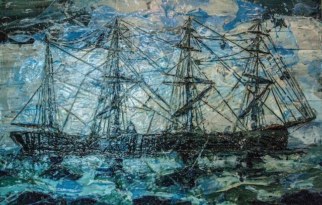 Monica Lundy, May Flint (portrait of a hell ship), 2015. (Courtesy of We Players)