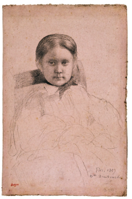 Edgar Degas, 'Mlle Dembrowska.' (Courtesy of Petaluma Arts Center)