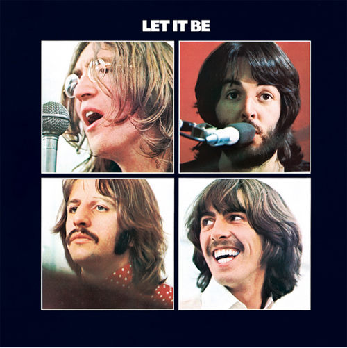 The album cover for Let it Be by The Beatles, courtesy thebeatles.com