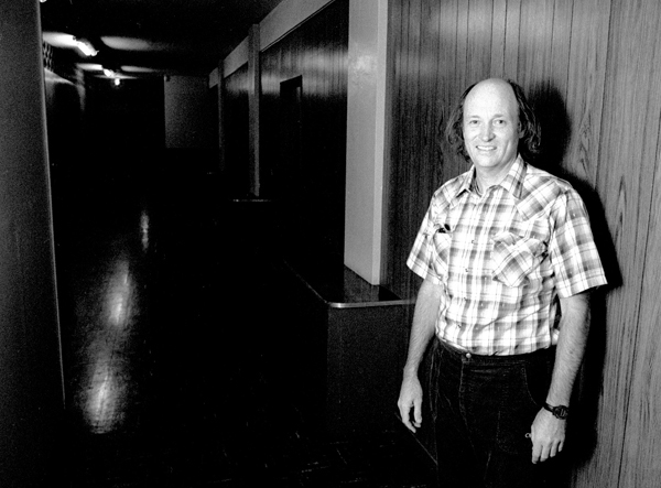 Terry Riley at the Great American Music Hall, San Francisco, in 1985. 