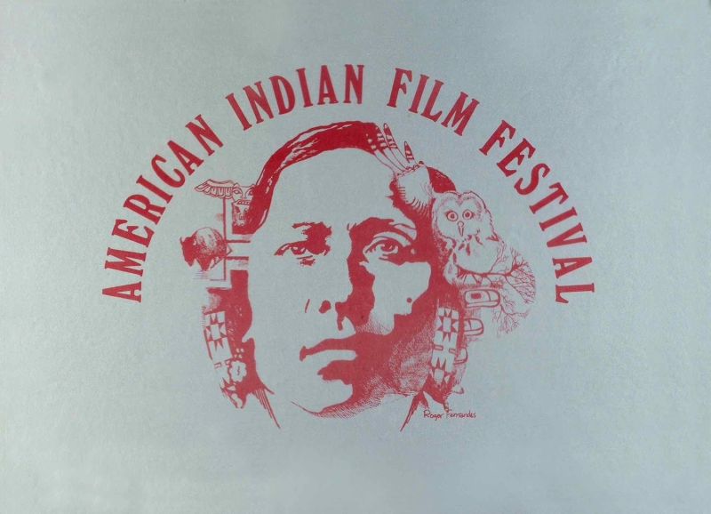 American Indian Film Festival poster from 1975 (Roger Fernandes)