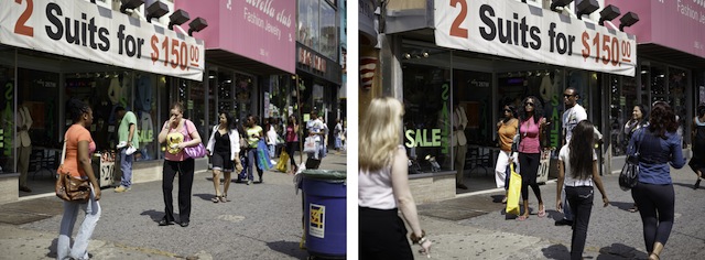 Paul Graham, '34th Street, 4th June 2010, 3.12.58 pm' from the series 'The Present,' 2010. (Photo: Pace and Pace/MacGill Gallery, New York)