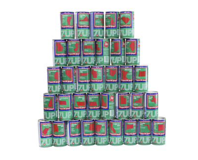 Jenny Odell, 'ITEM 048: bicentennial Seven-Up cans' from 'The Bureau of Suspended Objects.' (Photo by Jenny Odell)