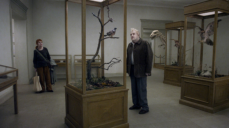 Per Bergqvist and Solveig Andersson in 'A Pigeon Sat on a Branch Reflecting on Existence.' (Photo: Magnolia Pictures)