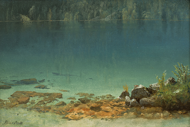 Albert Bierstadt, 'Emerald Bay, Lake Tahoe,' circa 1871. Private Collection.