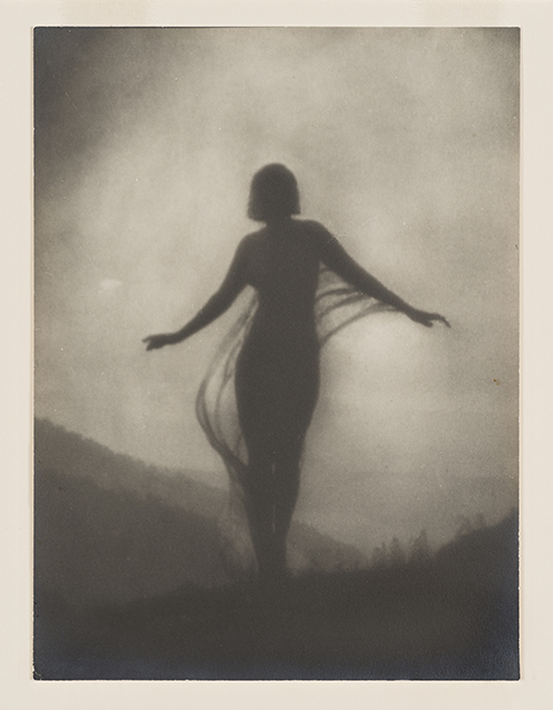 Anne Brigman, 'The Breeze,' circa 1910. Collection of Santa Barbara Museum of Art.