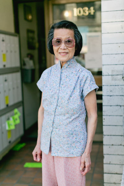 A photo of Joyce Wing from the Chinatown Pretty blog.