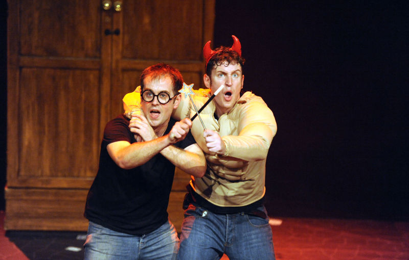 Jefferson Turner and Daniel Clarkson in 'Potted Potter'
