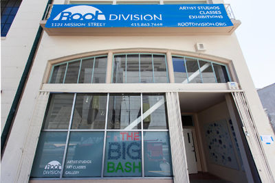 Root Division's new home at 1131 Mission Street.