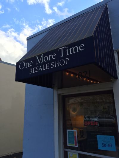 One More Time second hand store in San Rafael
