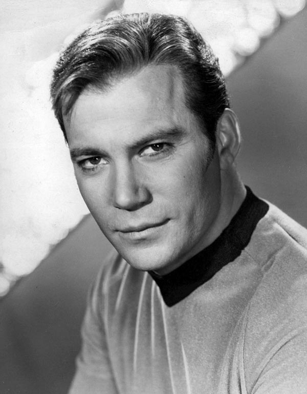 William Shatner as Captain James T. Kirk on 'Star Trek.'