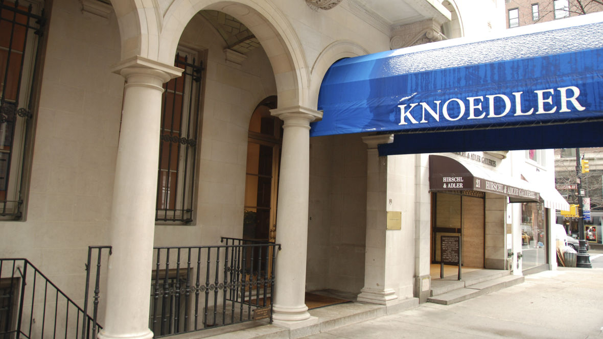 The Knoedler & Company art gallery, shown here in 2010, had been in business since before the Civil War. The gallery permanently closed its doors in 2011.