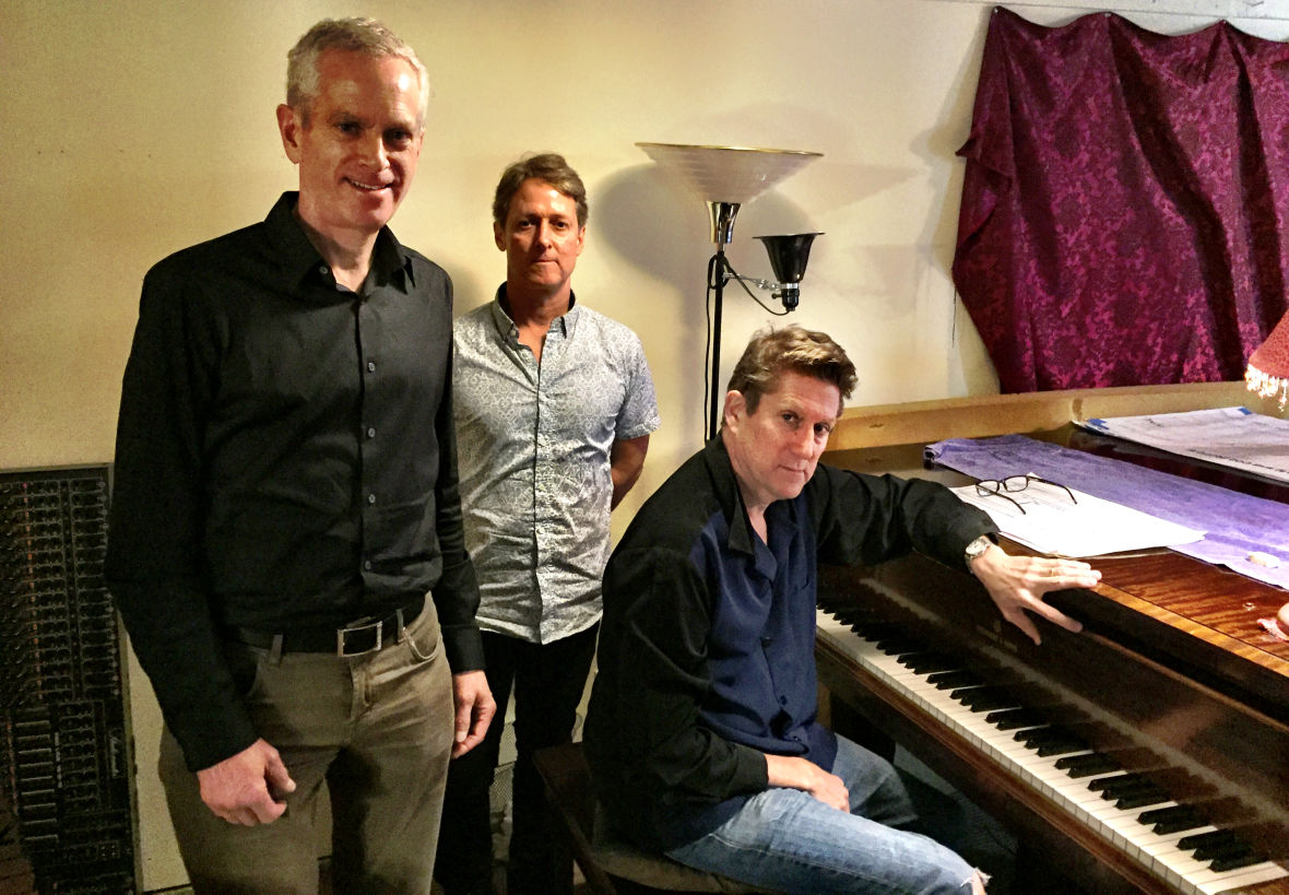 The team behind the Climate Music Project: (L-R) William Collins, Stephan Crawford, Erik Ian Walker