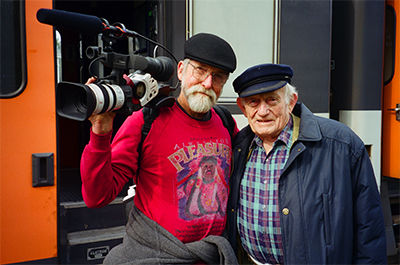 Les Blank and Ricky Leacock