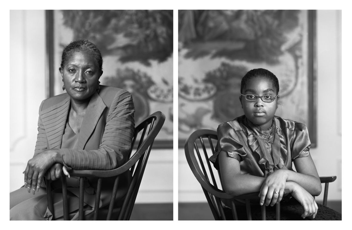 Dawoud Bey, Betty Selvage and Faith Speights,from The Birmingham Project,2012; inkjet prints; promised gift of Courtnay Hadento the San Francisco Museum of Modern Art; © Dawoud Bey;