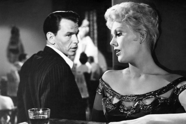 Kim Novak and Frank Sinatra in 'The Man With the Golden Arm,' 1955.