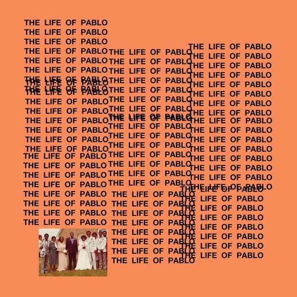 'The Life of Pablo' cover art.