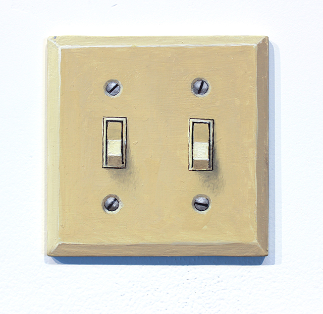 Doug Padgett, 'Untitled (double light switch I),' 2013.
