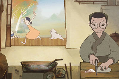 A scene from Joan Chung's 'Mother,' playing in the "Shorts 5: Family Films" program.