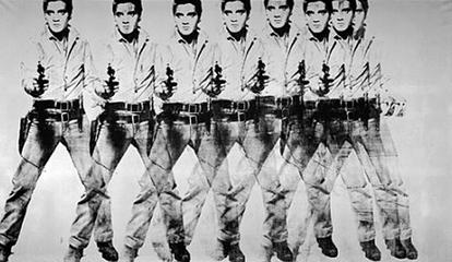 Andy Warhol's "Eight Elvises"