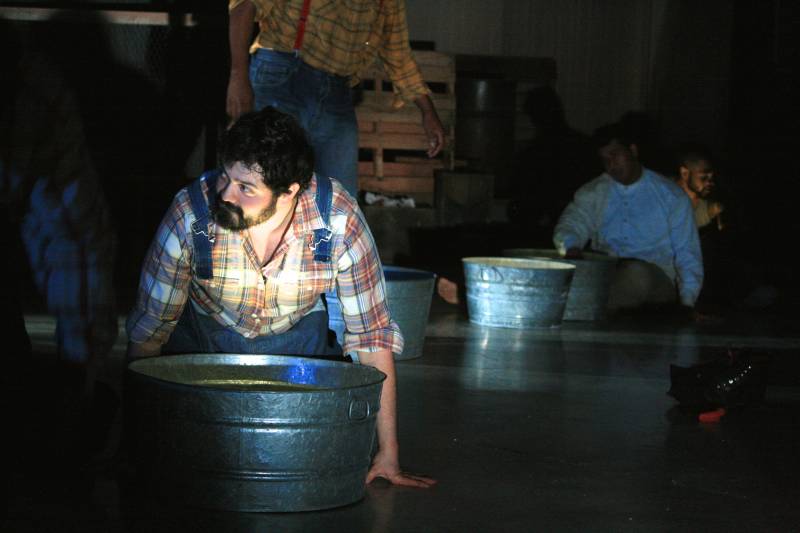 Francisco as Noah Joad in Unbutu Theater Project's 'The Grapes of Wrath.' Photo: Courtesy of the Company.
