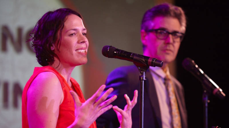 Julie Snyder and Ira Glass make their pitch to advertisers