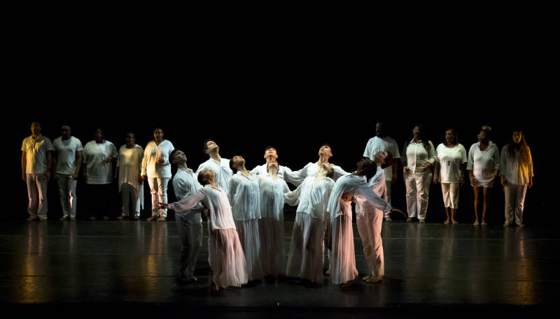 Oakland Ballet's 'Stone of Hope' choreographed by Graham Lustig. 