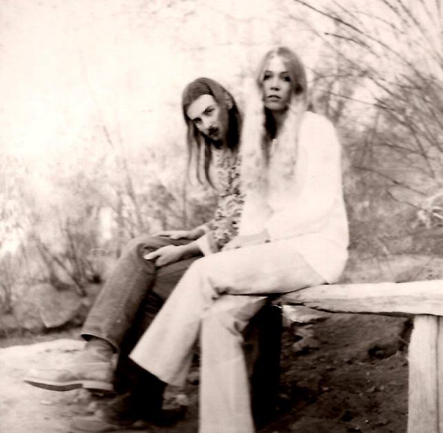 Gary Lucas, via Facebook: "One day I was at a stop sign with a Janis song blaring on the radio, when suddenly she crossed the street in front of me. Hearing my radio, she turned and gave me a big Janis Joplin wave.This is a photo of me with my littIe sister in about '67 somewhere in the Haight. "Hey Lana Jean," I hollered as I was pulling out of our small New Mexico farm town. "You wanna go to San Francisco?" We turned on, tuned in, and dropped out -- meaning we accepted the epistemological demand of adult learners to be self-authoring. Our intention was to transcend the captivity of socialization. Innately, Humans are makers of meaning. We shape our experiences. Reality just doesn't happen, up to us, pre-formed. We have the responsibility of making our own meaning."