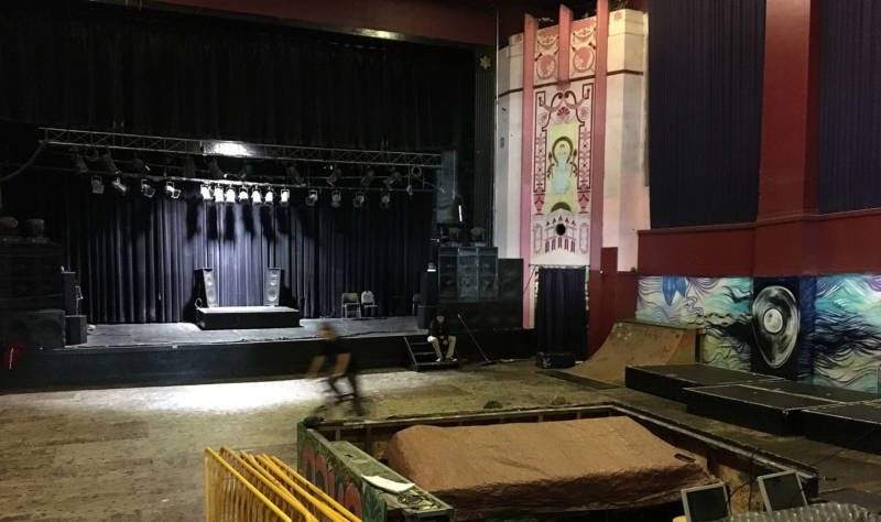 The inside of the Phoenix Theater today.