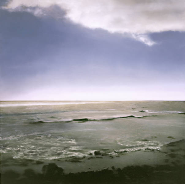 Gerhard Richter, 'Seestück' (Seascape), 1998; The Doris and Donald Fisher Collection at the San Francisco Museum of Modern Art